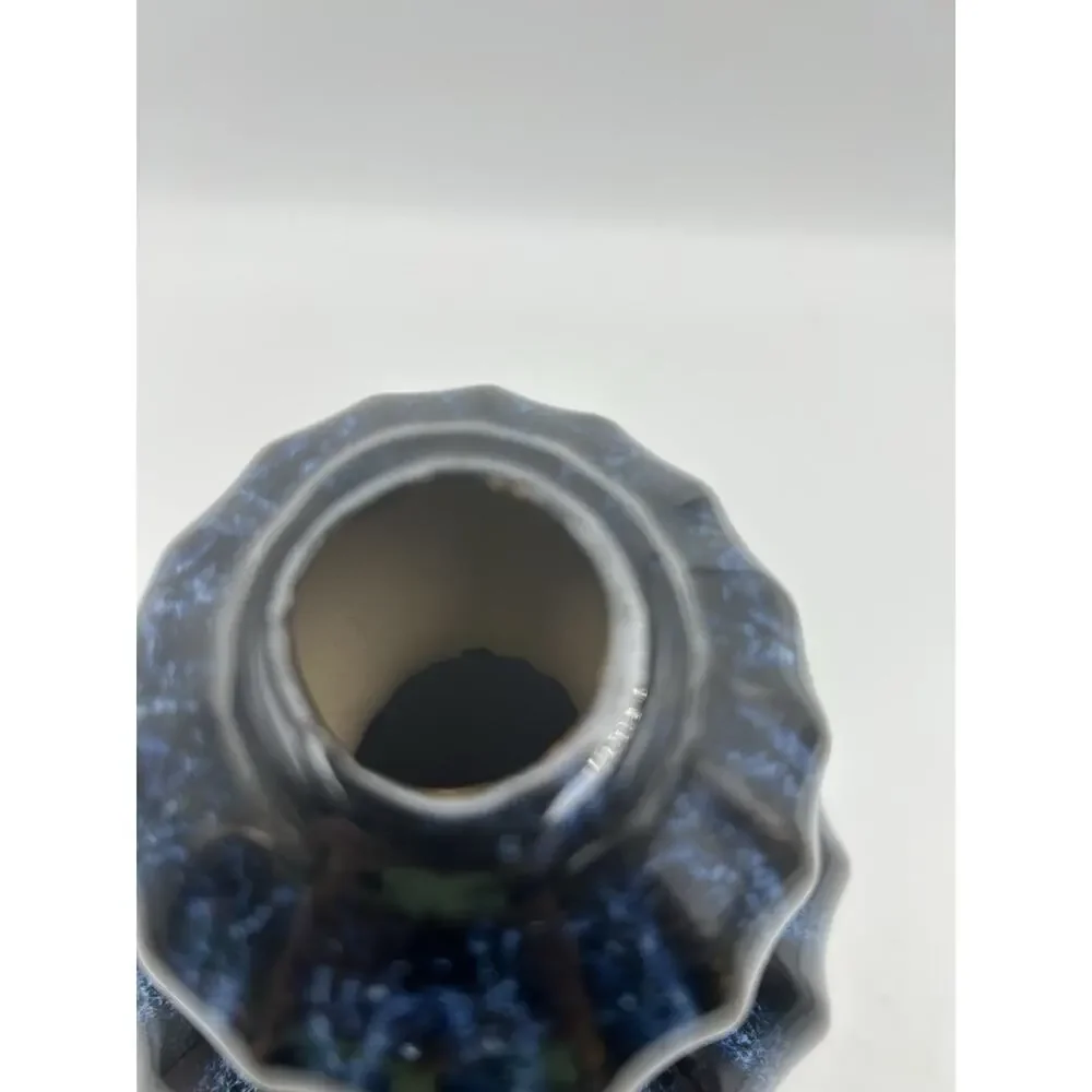 Vintage Dry Plant Vase. .5 Inch Opening At Bottom.